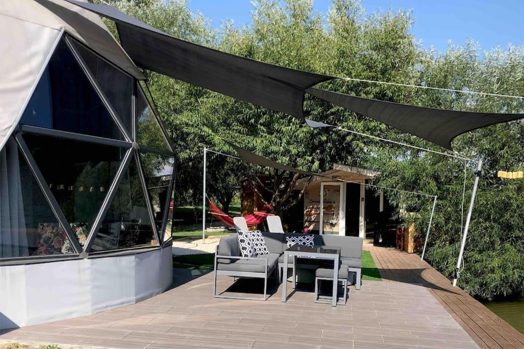 Domeglamping At Fishinglake Ságvár 외부 사진